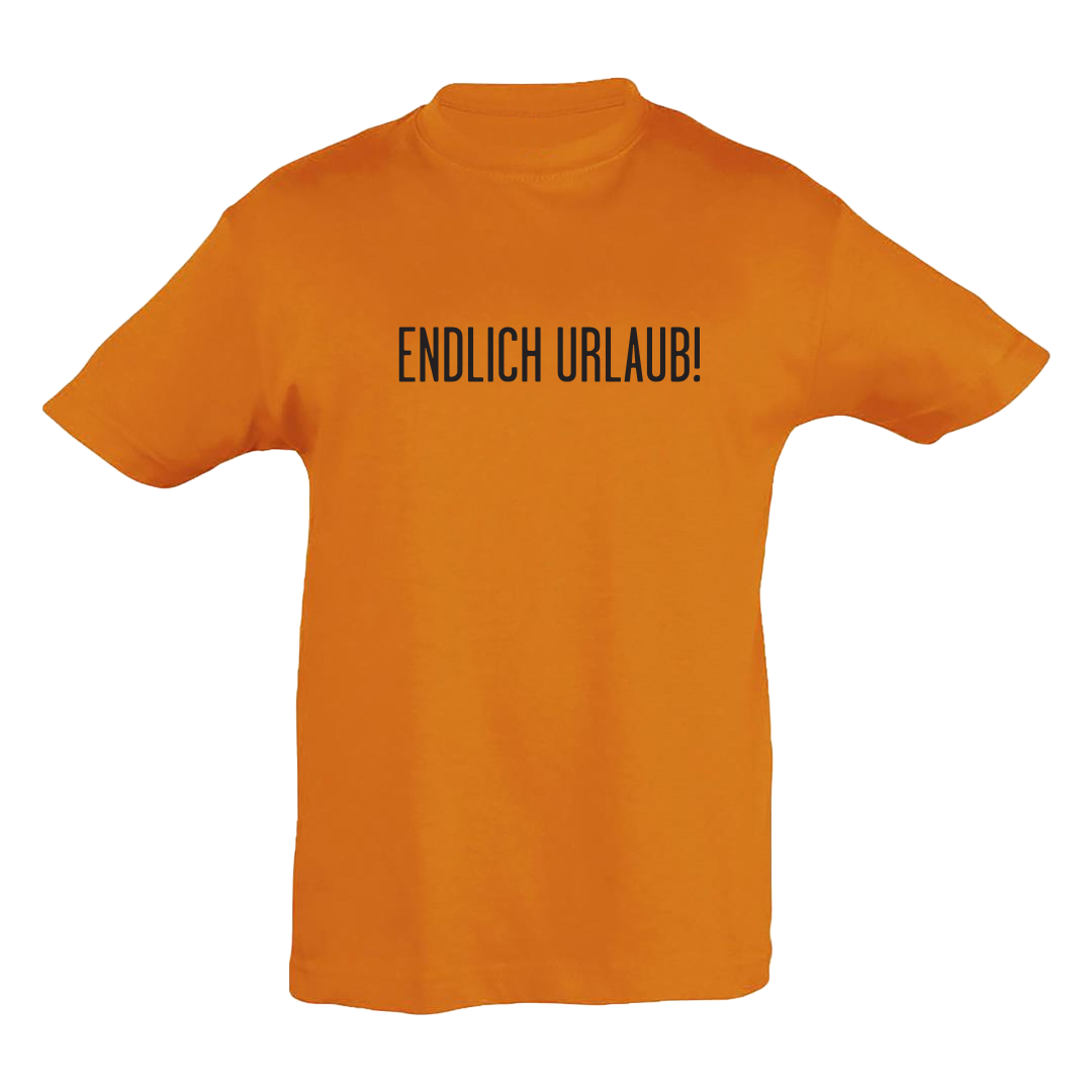 Endlich Urlaub! | Kinder T-Shirt