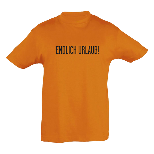 Endlich Urlaub! | Kinder T-Shirt