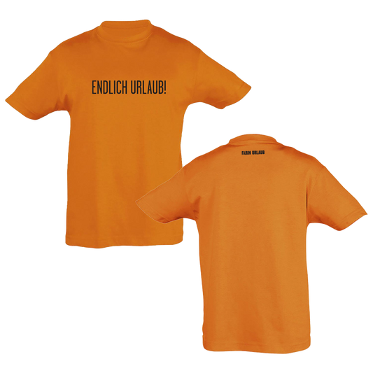 Endlich Urlaub! | Kinder T-Shirt